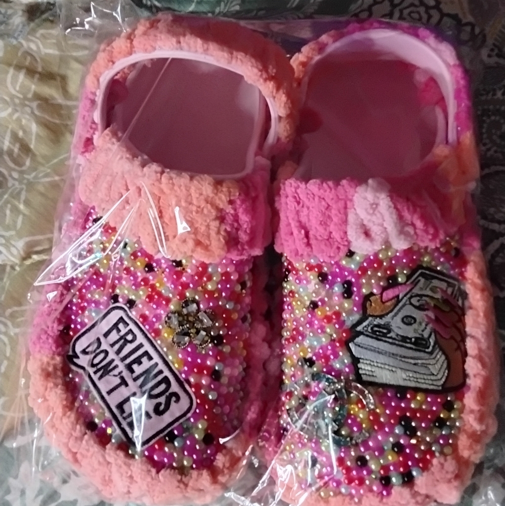Custom crocs design printed